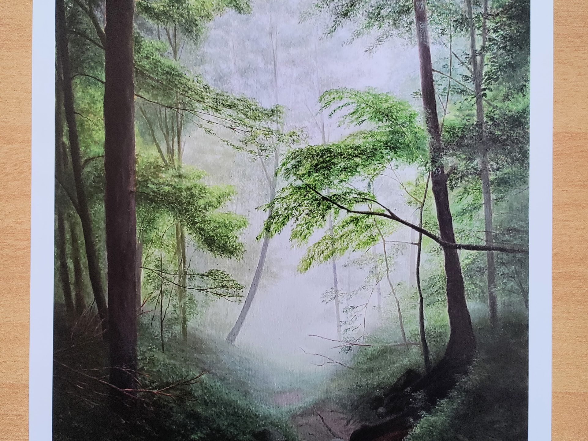 Misty Forest fine art print